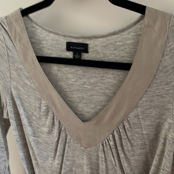 WITCHERY Small grey marle too with belt - Picture 3 of 7